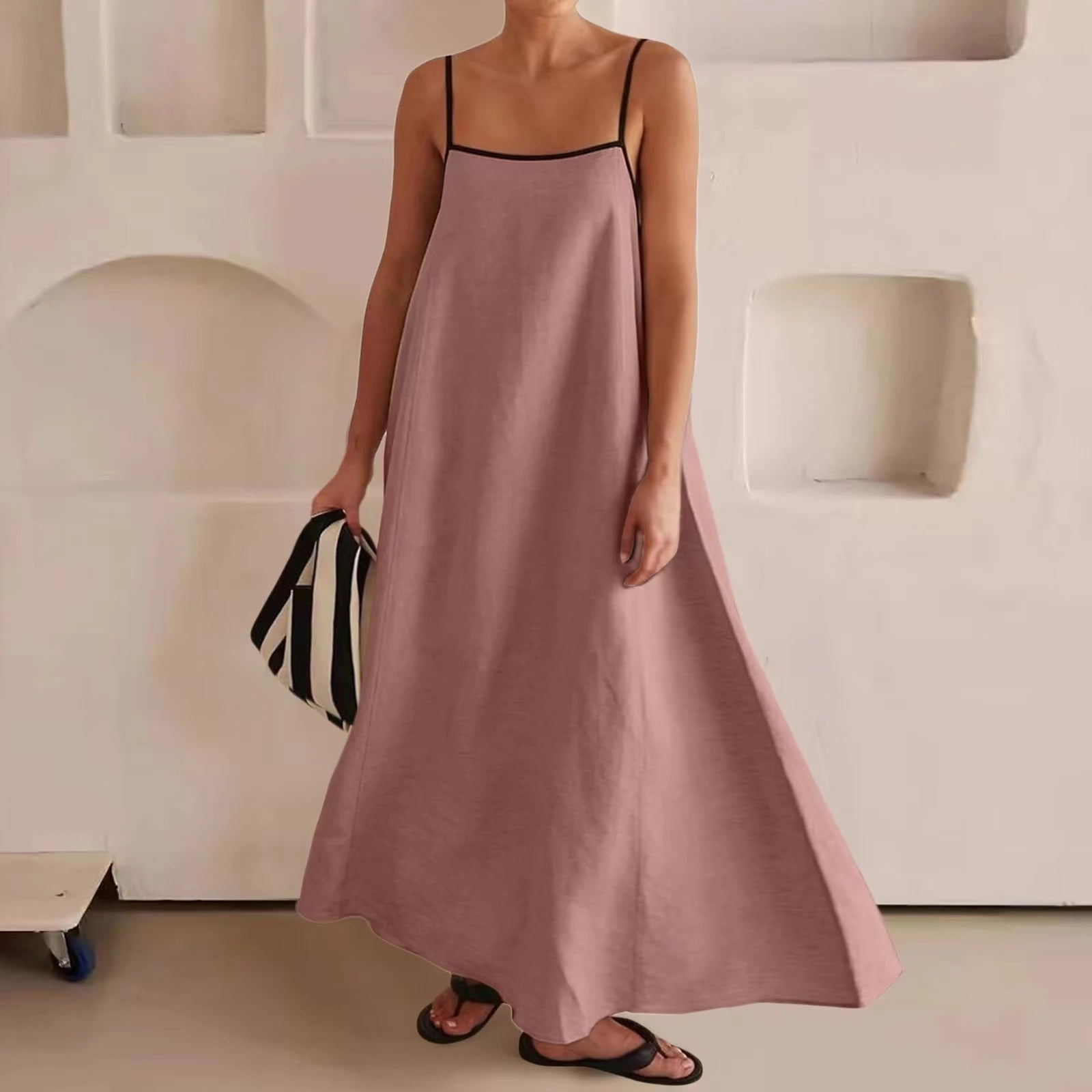 Vestido Sara de Linho Premium - (Primavera / Verão 2025)