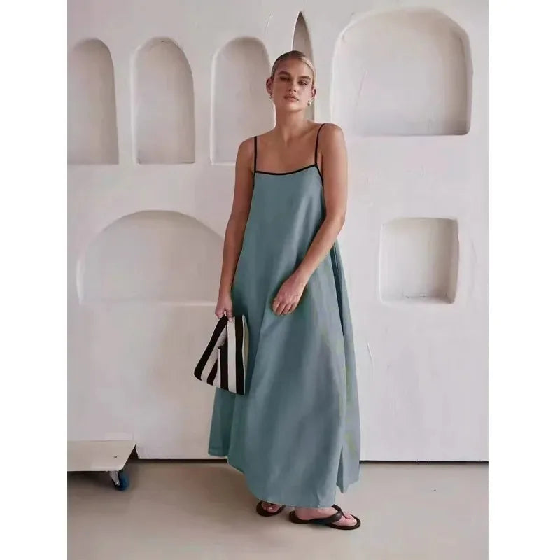 Vestido Sara de Linho Premium - (Primavera / Verão 2025)