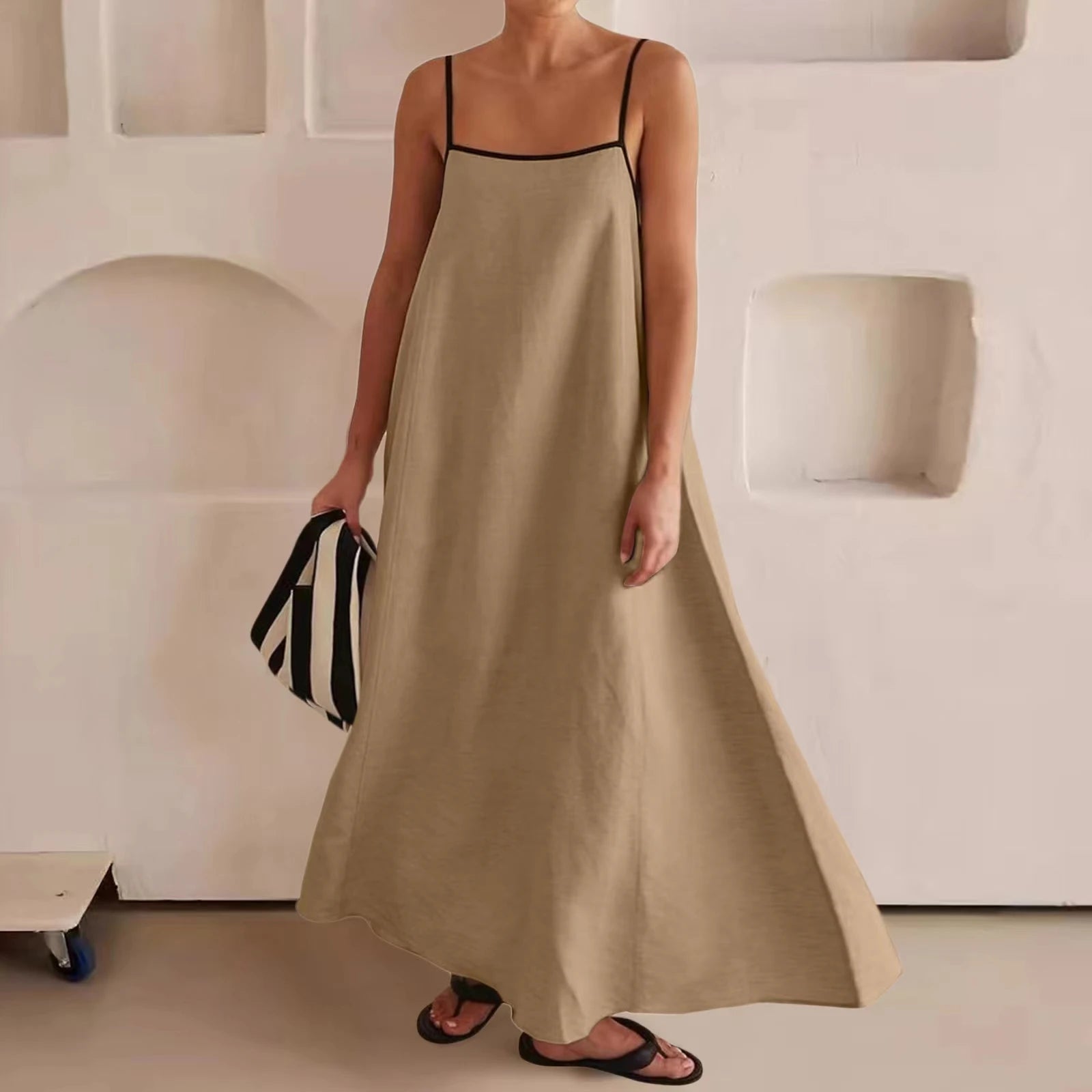 Vestido Sara de Linho Premium - (Primavera / Verão 2025)