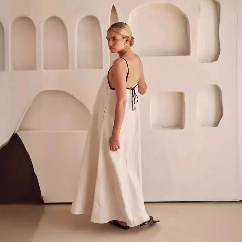 Vestido Sara de Linho Premium - (Primavera / Verão 2025)
