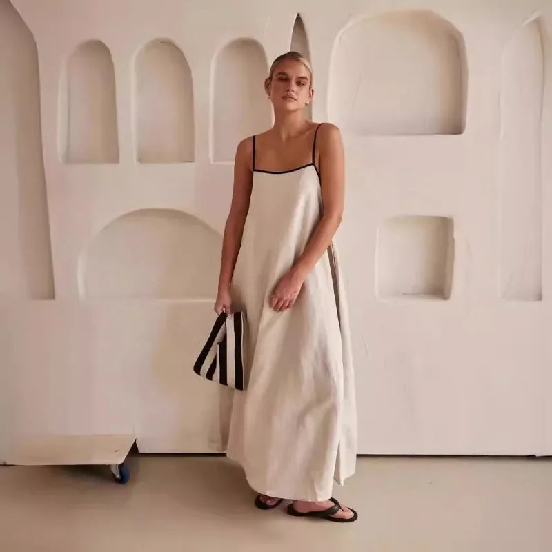 Vestido Sara de Linho Premium - (Primavera / Verão 2025)