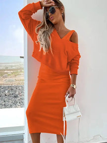 Conjunto Anny de Linho Premium - 2 Peças Listrado Fresco e Solto (Primavera 2025)