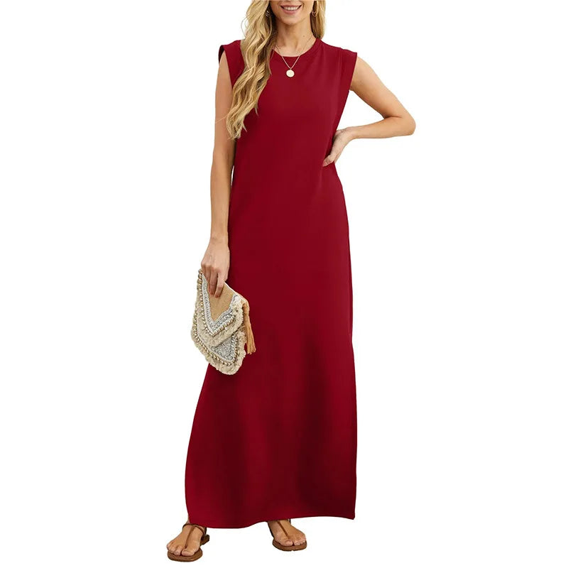 Vestido Elsa - Sem Mangas Leve e Soltinho