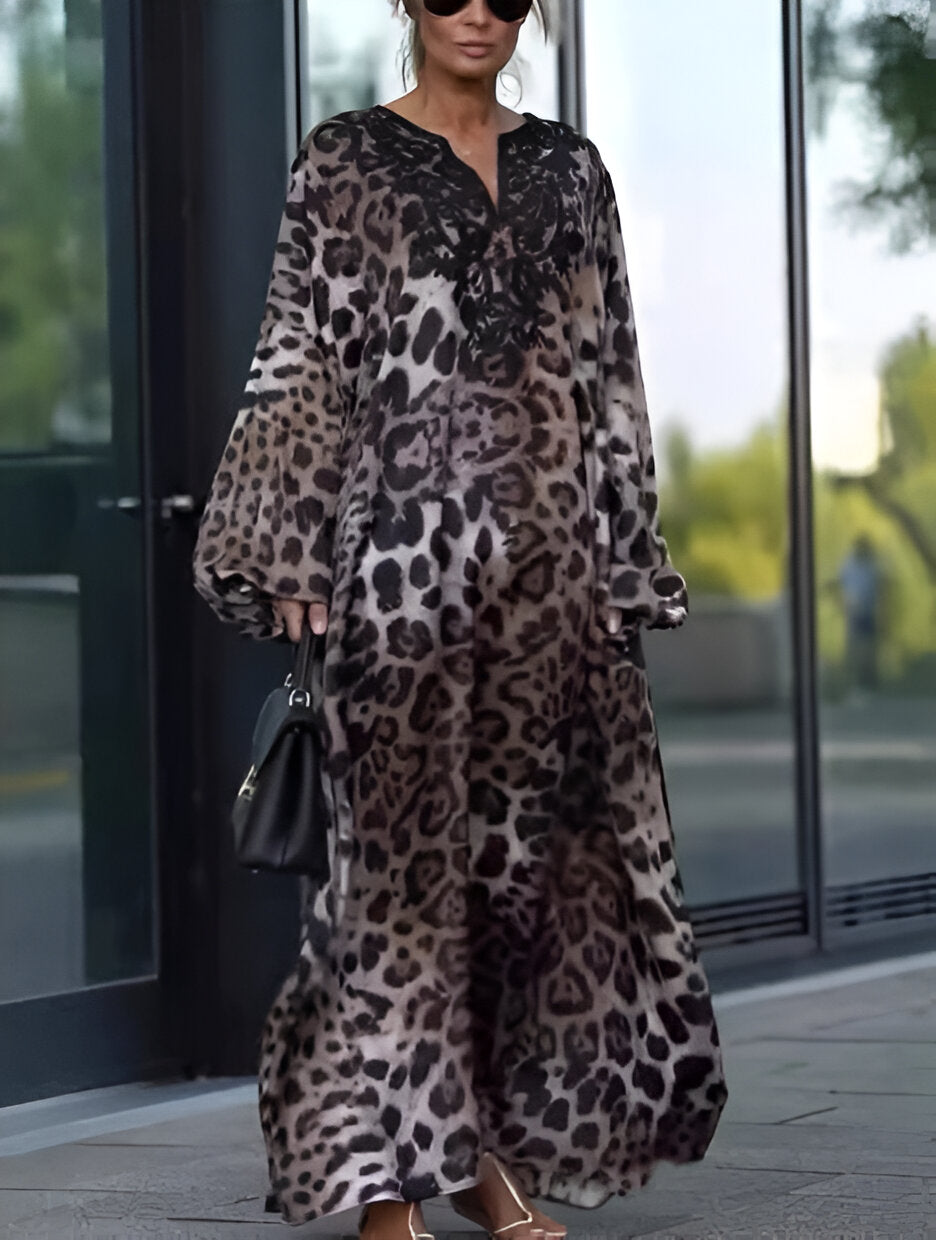 Vestido Leonora – Estampado Premium