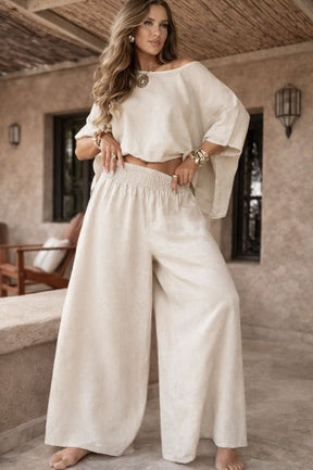 Conjunto Amanda Premium - 2 Peças  Fresco e Solto (Verão2025/2026)